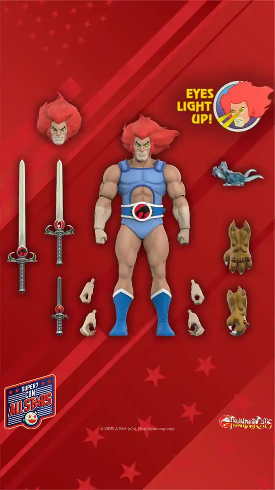 Thundercats Ultimates akční figurka Lion-O (LED oči) 18 cm fotografii produktu