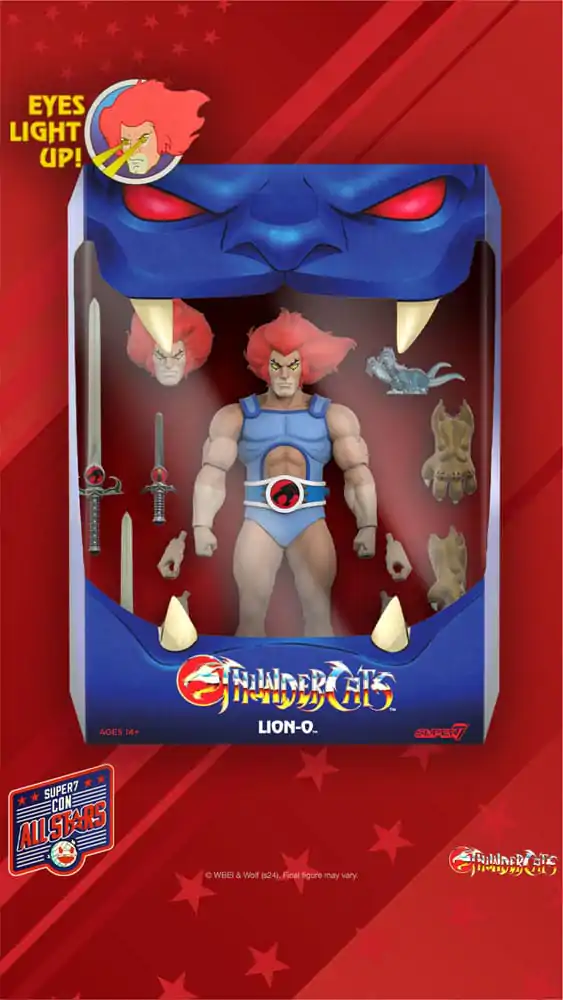 Thundercats Ultimates akční figurka Lion-O (LED oči) 18 cm fotografii produktu