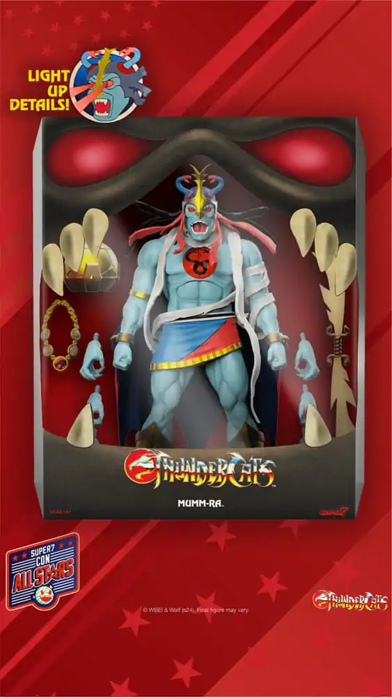 Thundercats Ultimates akční figurka Mumm-Ra (LED oči) 18 cm fotografii produktu