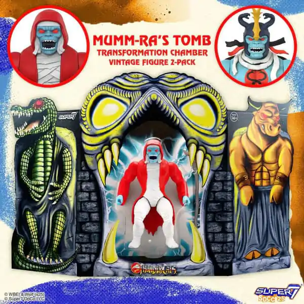 Thundercats Vintage Collection Akční figurky 2-balení Mumm-Ra's Tomb 14 cm fotografii produktu