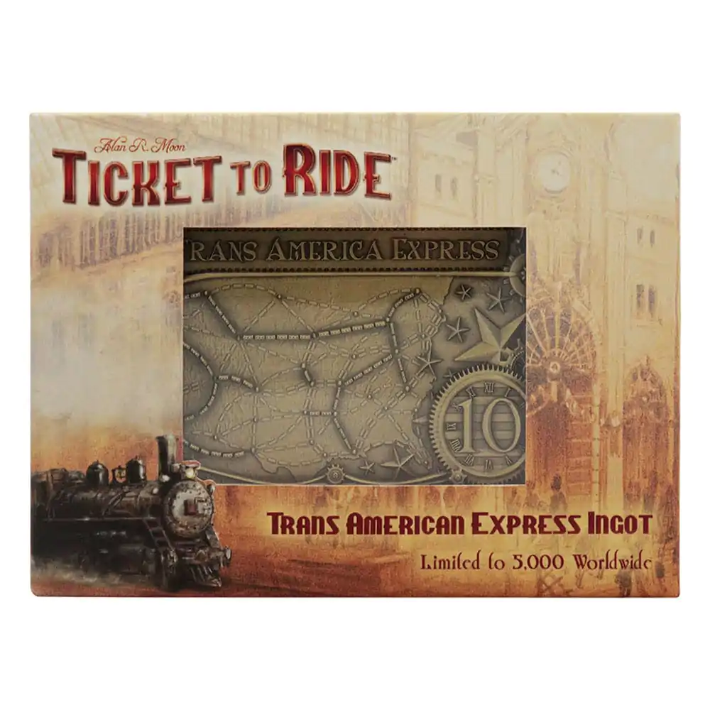 Ticket to Ride Ingot Trans America Express Limitovaná edice fotografii produktu