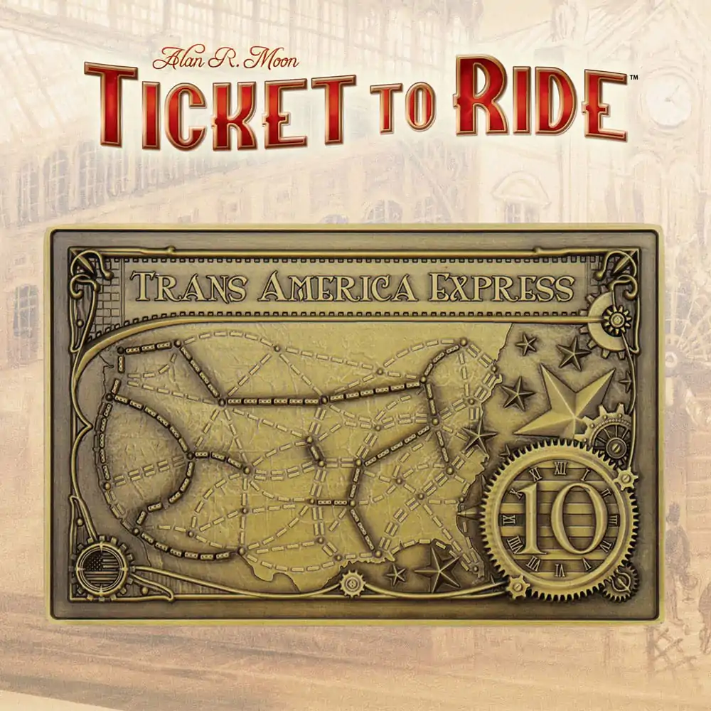 Ticket to Ride Ingot Trans America Express Limitovaná edice fotografii produktu