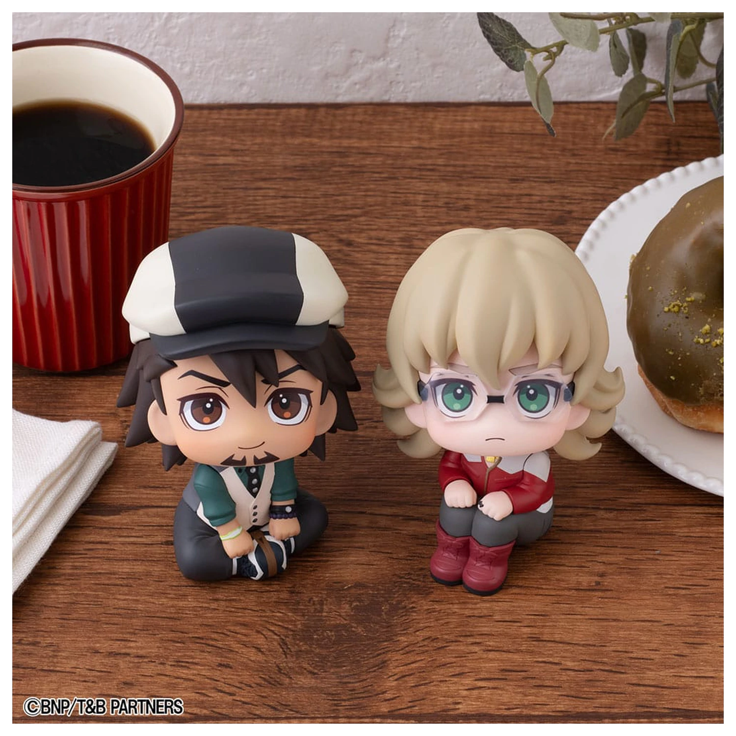 Tiger & Bunny Look Up PVC Sošky Kaburagi T Kotetsu & Barnaby Brooks Jr. Sada (s dárkem) 11 cm fotografii produktu