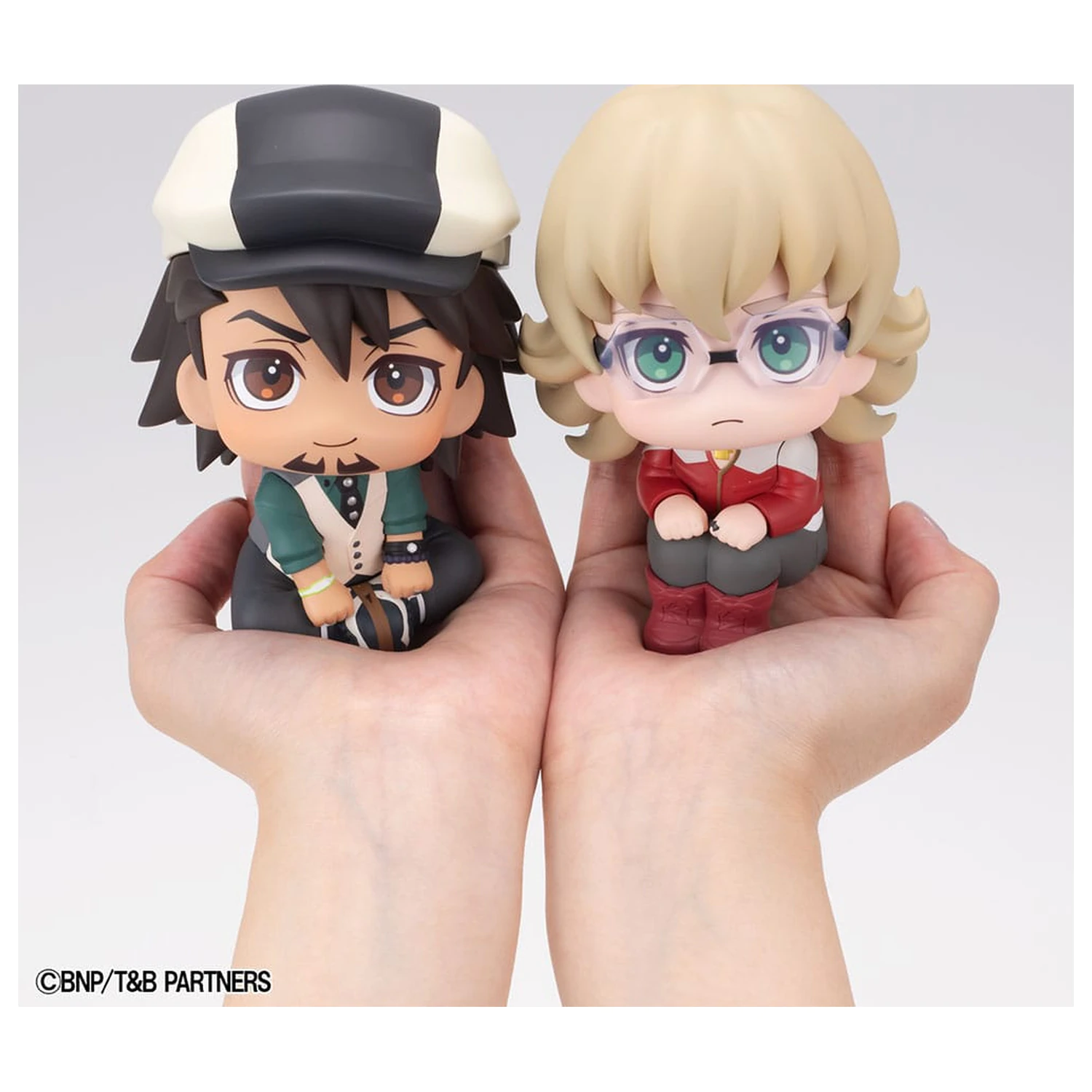 Tiger & Bunny Look Up PVC Sošky Kaburagi T Kotetsu & Barnaby Brooks Jr. Sada (s dárkem) 11 cm fotografii produktu