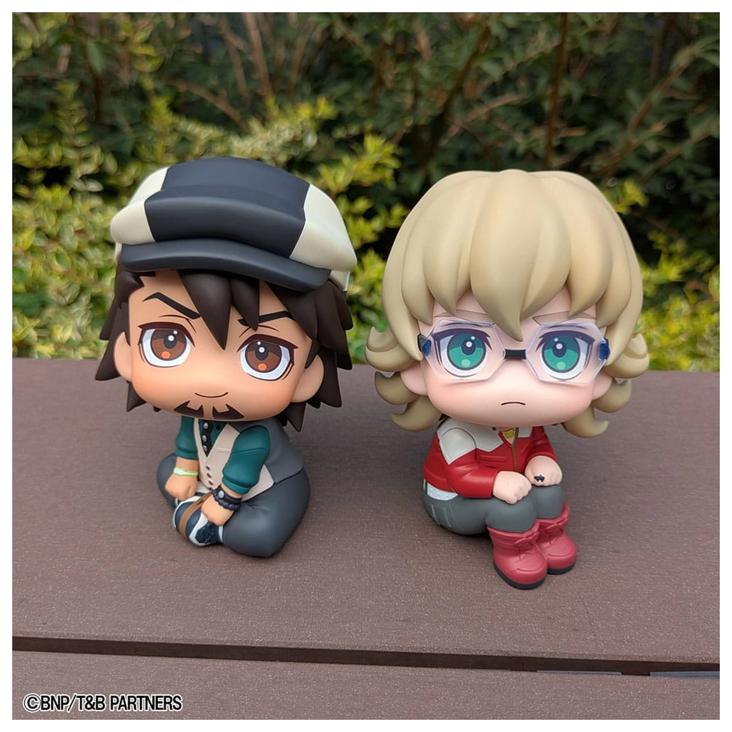 Tiger & Bunny Look Up PVC Sošky Kaburagi T Kotetsu & Barnaby Brooks Jr. Sada (s dárkem) 11 cm fotografii produktu
