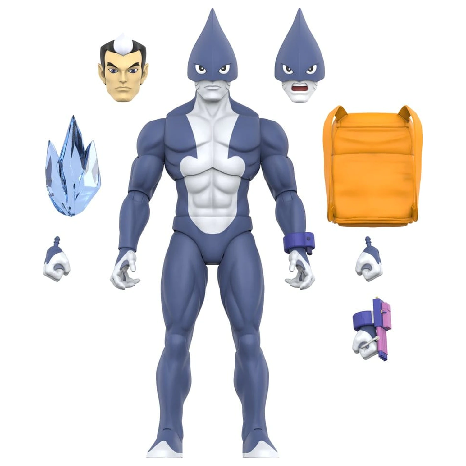 TigerSharks Ultimates Wave 01 Akční figurka Mako (Hybrid) 18 cm fotografii produktu