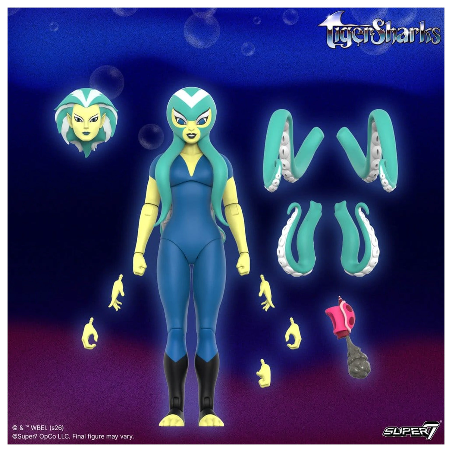 TigerSharks Ultimates Wave 01 akční figurka Octavia (Hybrid) 18 cm fotografii produktu