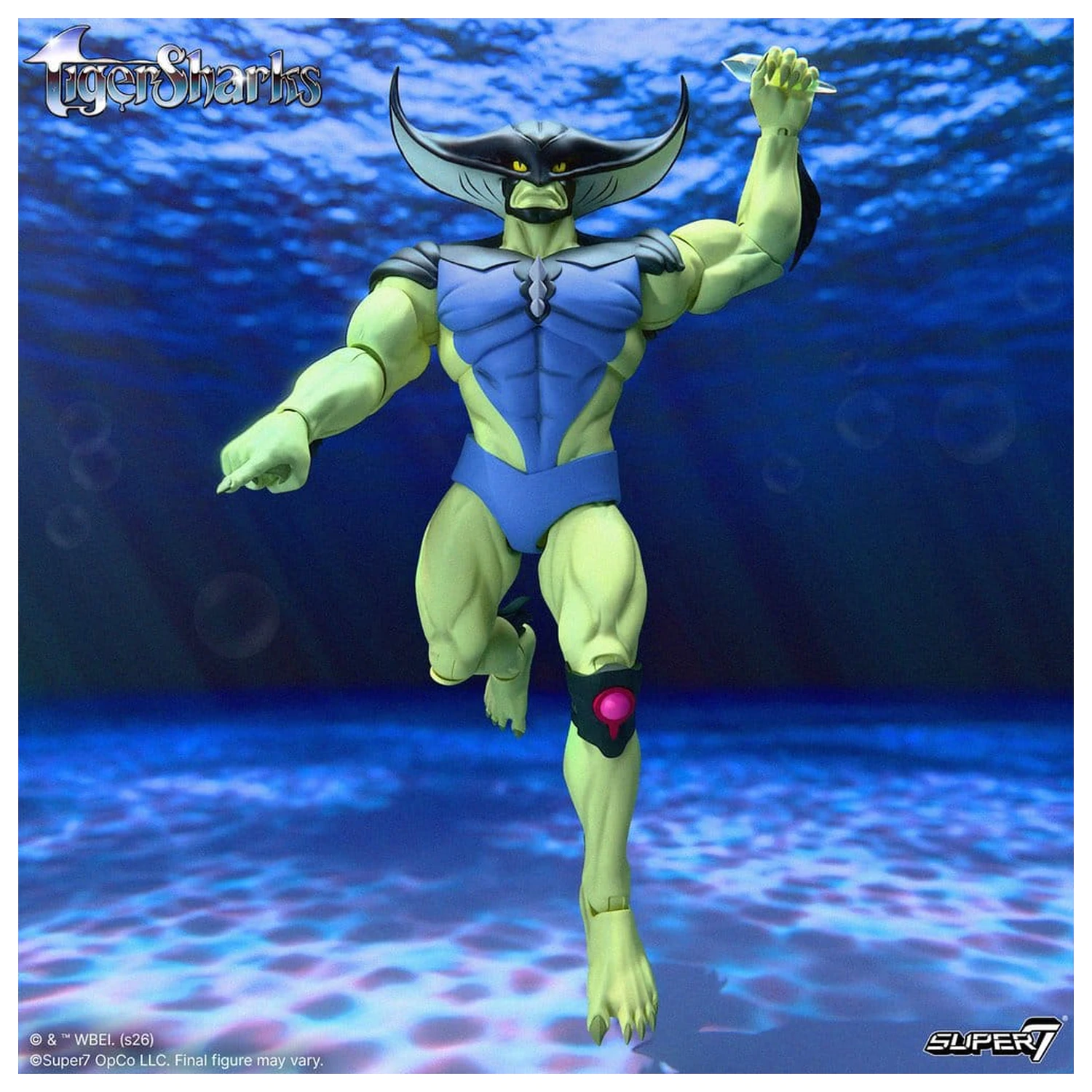 TigerSharks Ultimates Wave 01 akční figurka T-Ray 18 cm fotografii produktu