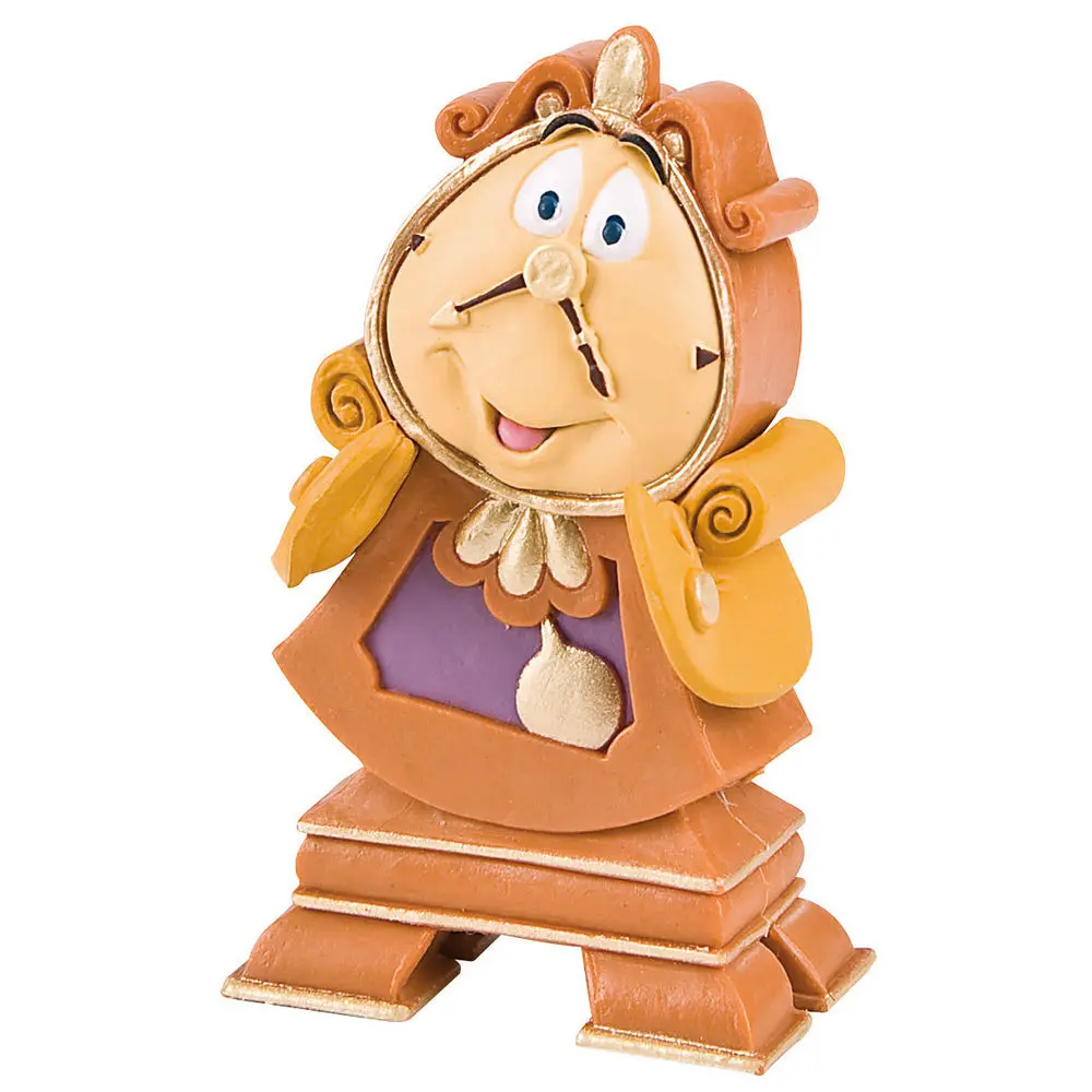 Disney Beauty and the Beast Cogsworth figurka 6 cm fotografii produktu