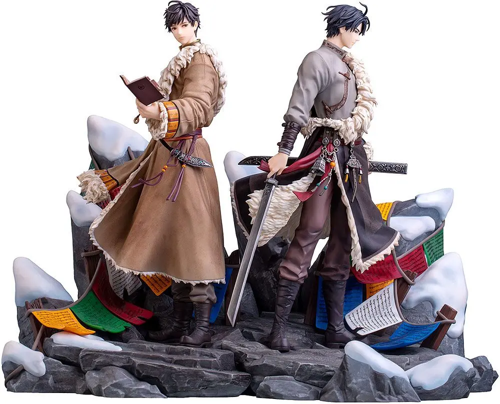 Time Raiders PVC Sochy 1/7 Wu Xie & Zhang Qiling: Floating Life in Tibet Ver. Speciální Set 28 cm fotografii produktu