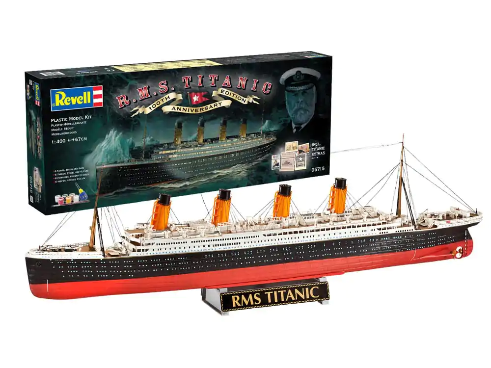Titanic Modelová stavebnice Dárková sada 1/400 R.M.S. Titanic 100th Anniversary Edition 67 cm fotografii produktu