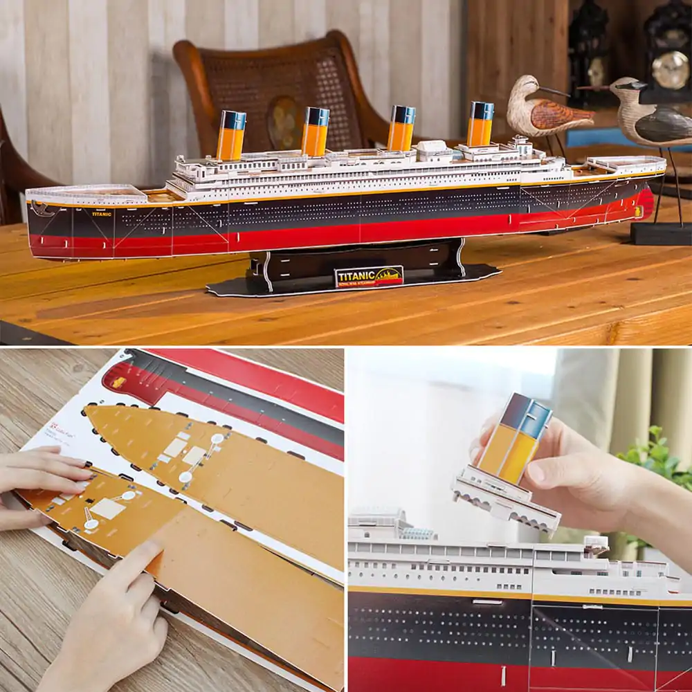 3D Puzzle Titanic R.M.S. Titanic 80 cm fotografii produktu