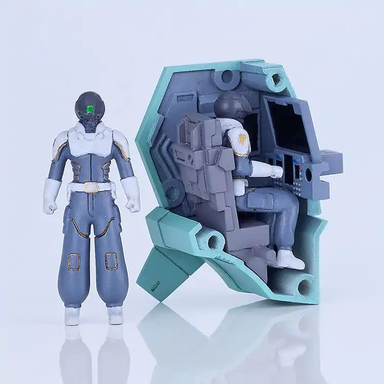 Titanomachia Moderoid plastová stavebnice 1/48 Side:GR Vector 18 cm fotografii produktu