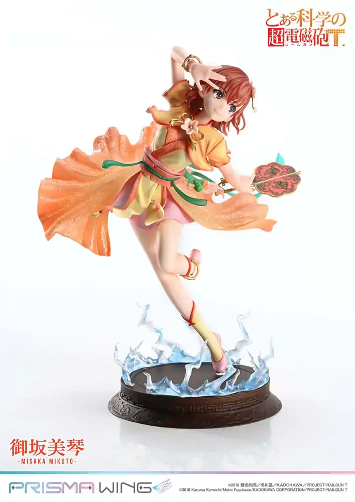 To Aru Kagaku no Railgun Prisma Wing PVC Socha 1/7 Misaka Mikoto 22 cm fotografii produktu