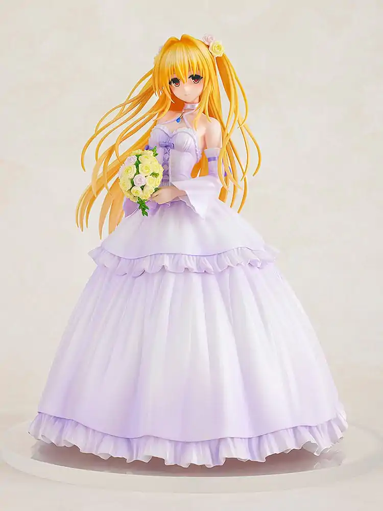 To Love-Ru Darkness PVC Soška 1/7 Golden Darkness Svatební šaty Verze 23 cm fotografii produktu