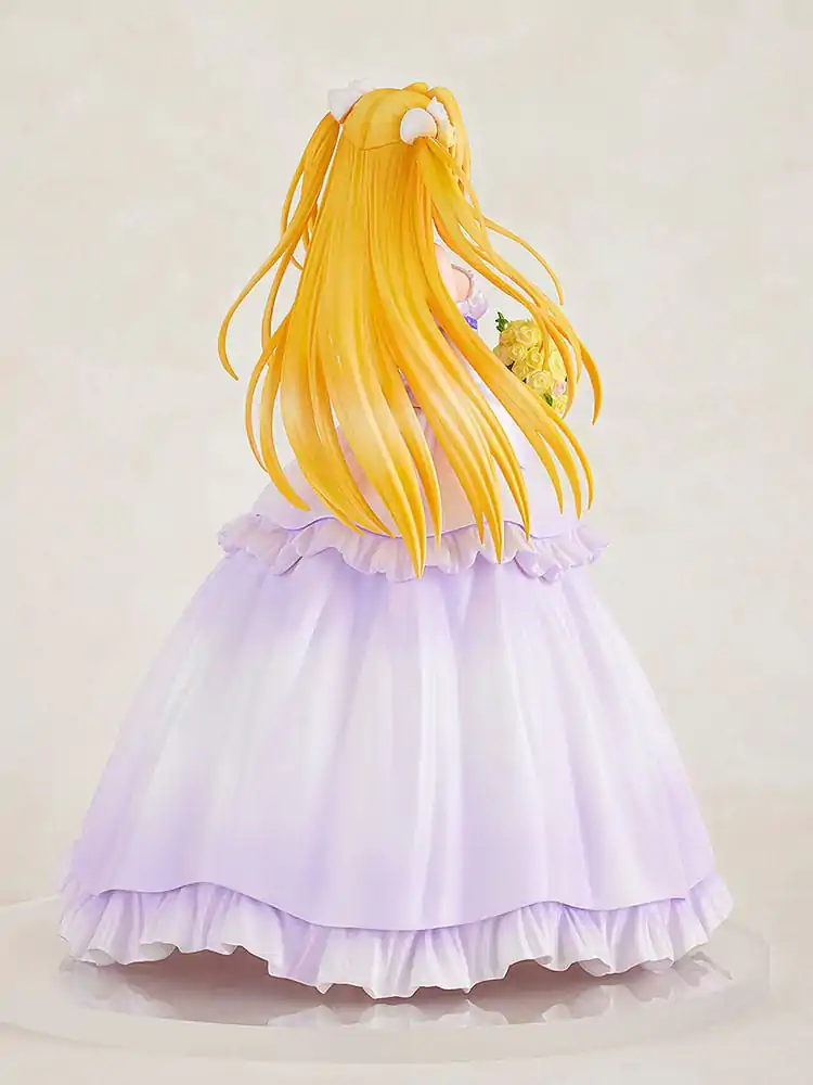 To Love-Ru Darkness PVC Soška 1/7 Golden Darkness Svatební šaty Verze 23 cm fotografii produktu