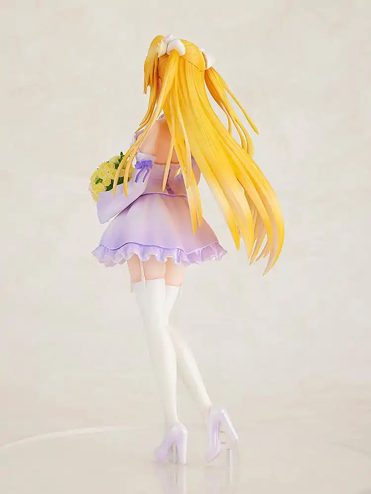 To Love-Ru Darkness PVC Soška 1/7 Golden Darkness Svatební šaty Verze 23 cm fotografii produktu