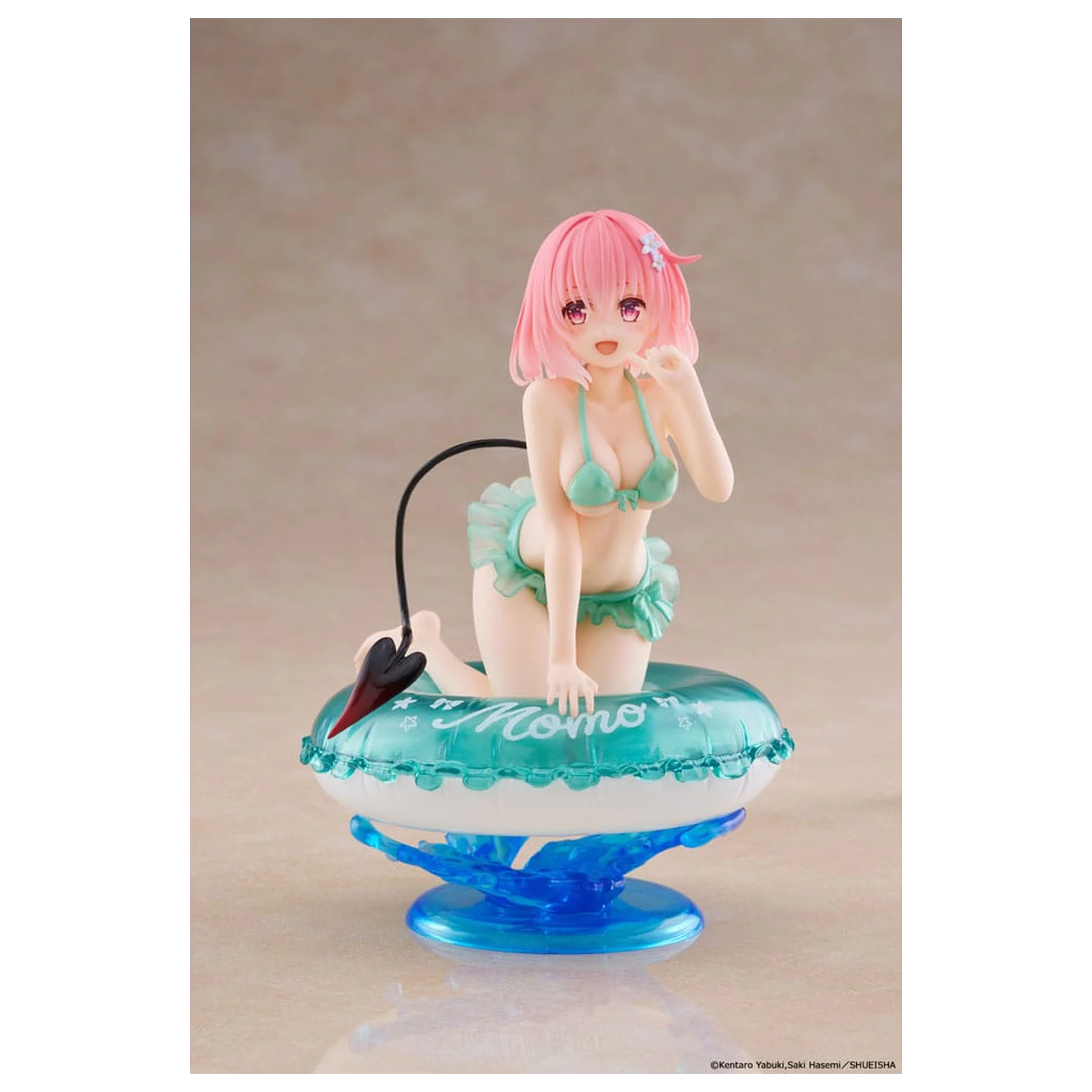 To Love-Ru Darkness PVC Socha Aqua Float Girls Darkness Momo 10 cm fotografii produktu