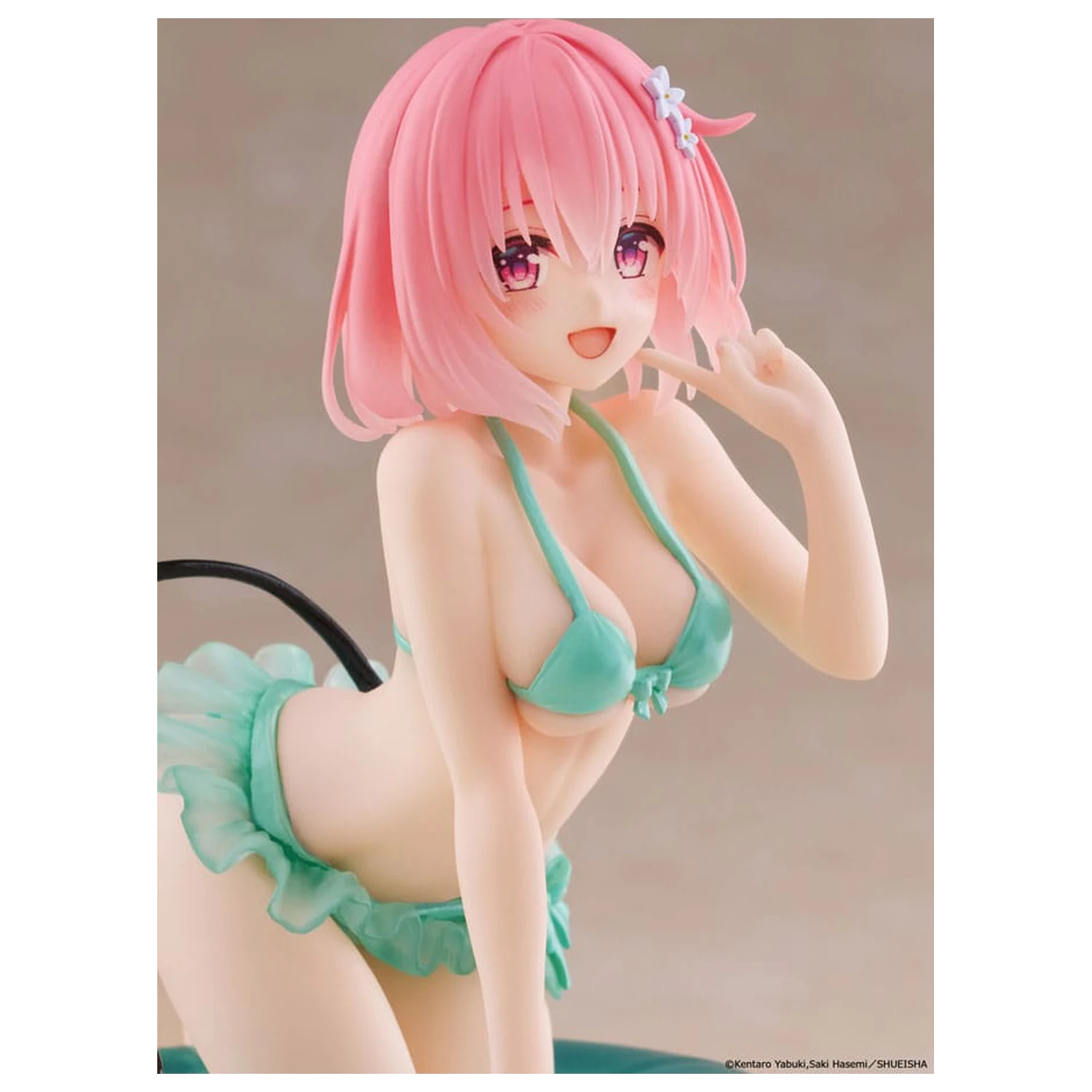 To Love-Ru Darkness PVC Socha Aqua Float Girls Darkness Momo 10 cm fotografii produktu