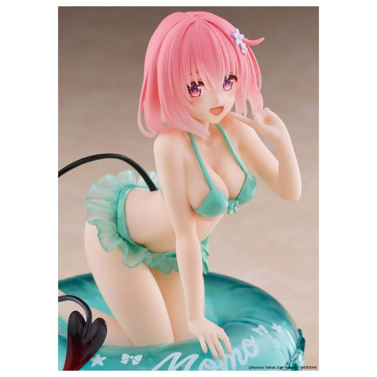 To Love-Ru Darkness PVC Socha Aqua Float Girls Darkness Momo 10 cm fotografii produktu