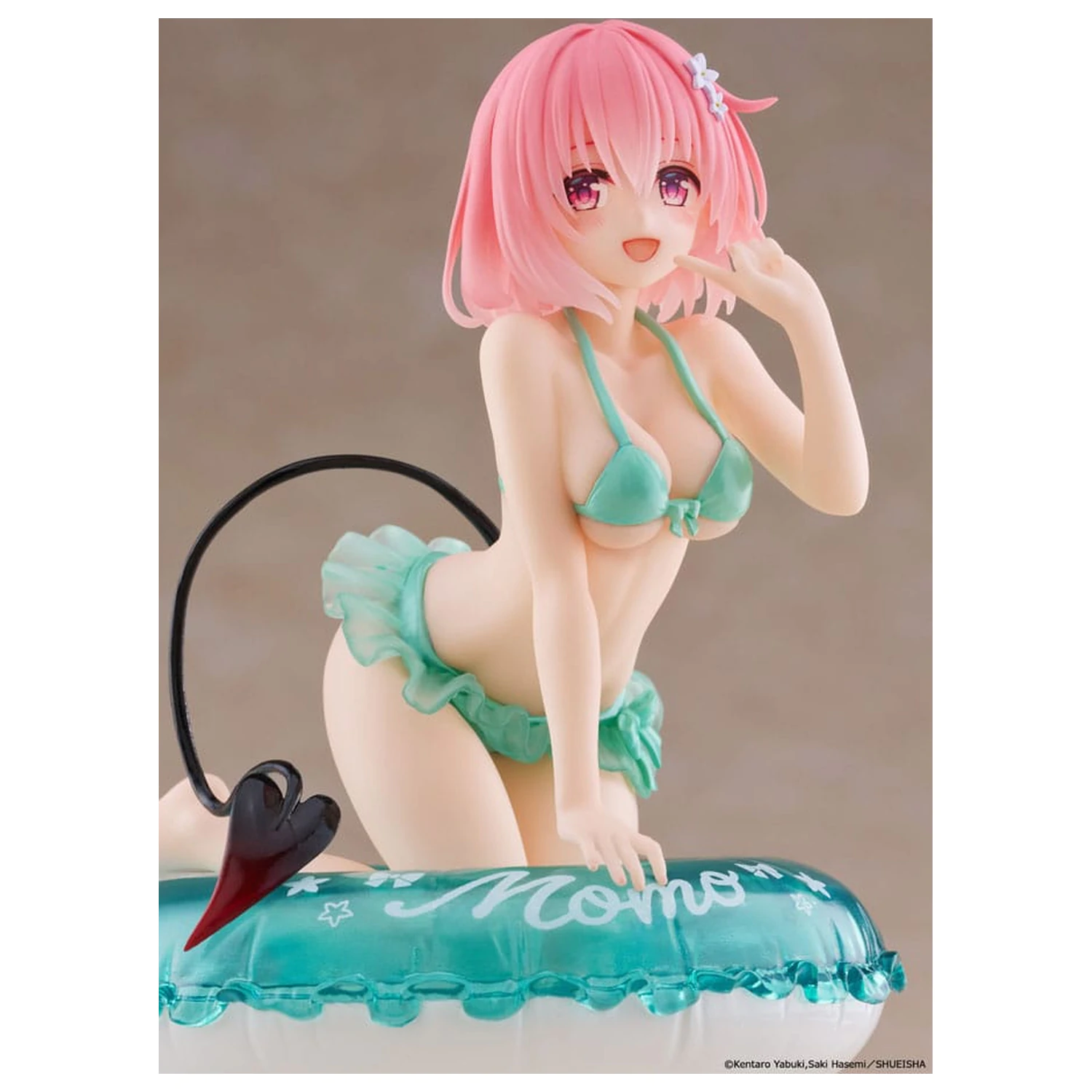 To Love-Ru Darkness PVC Socha Aqua Float Girls Darkness Momo 10 cm fotografii produktu