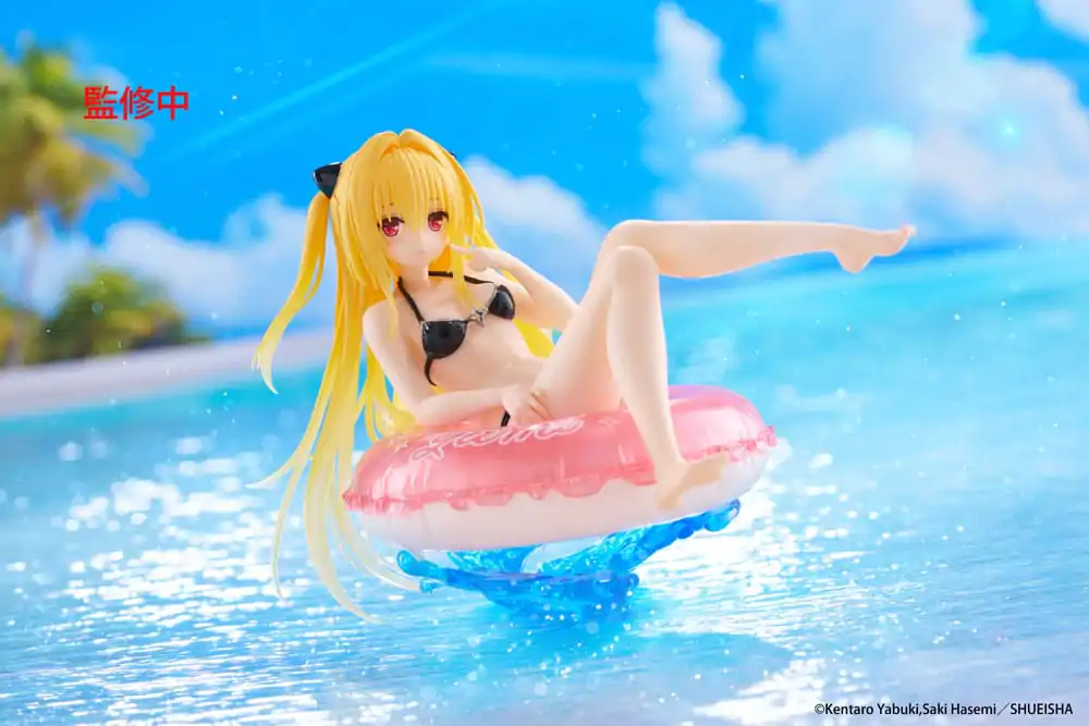 To Love-Ru Darkness Aqua Float Girls PVC soška Golden Darkness 10 cm fotografii produktu