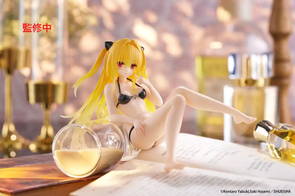 To Love-Ru Darkness Aqua Float Girls PVC soška Golden Darkness 10 cm fotografii produktu