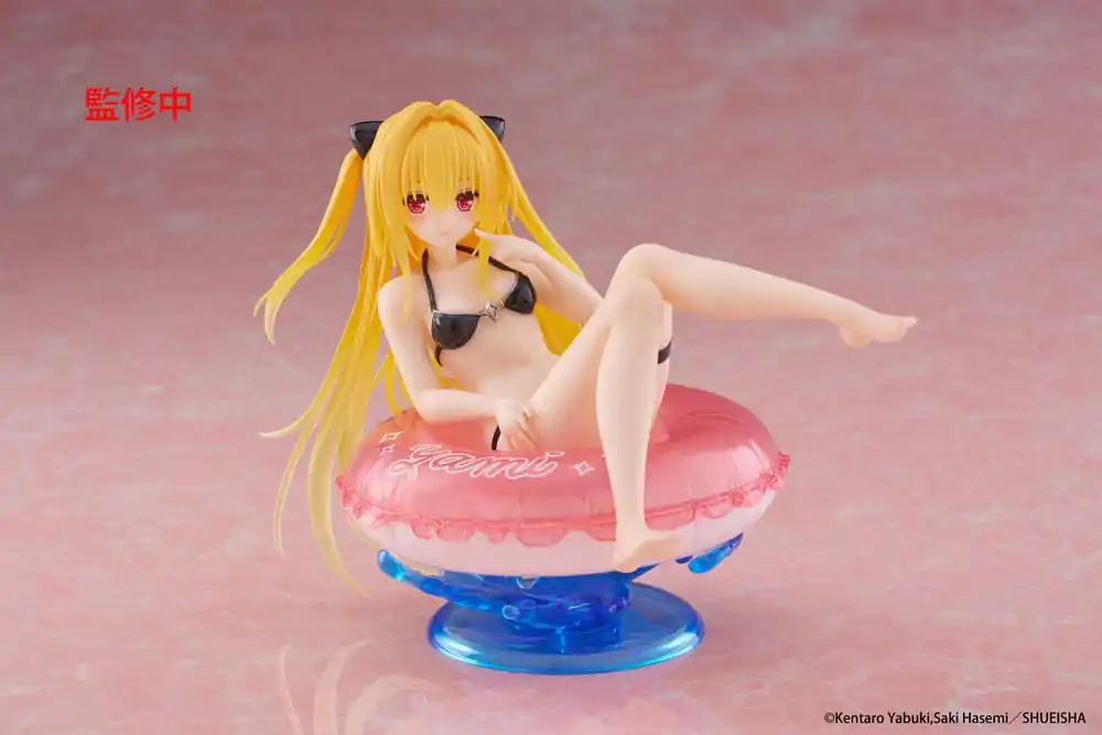 To Love-Ru Darkness Aqua Float Girls PVC soška Golden Darkness 10 cm fotografii produktu