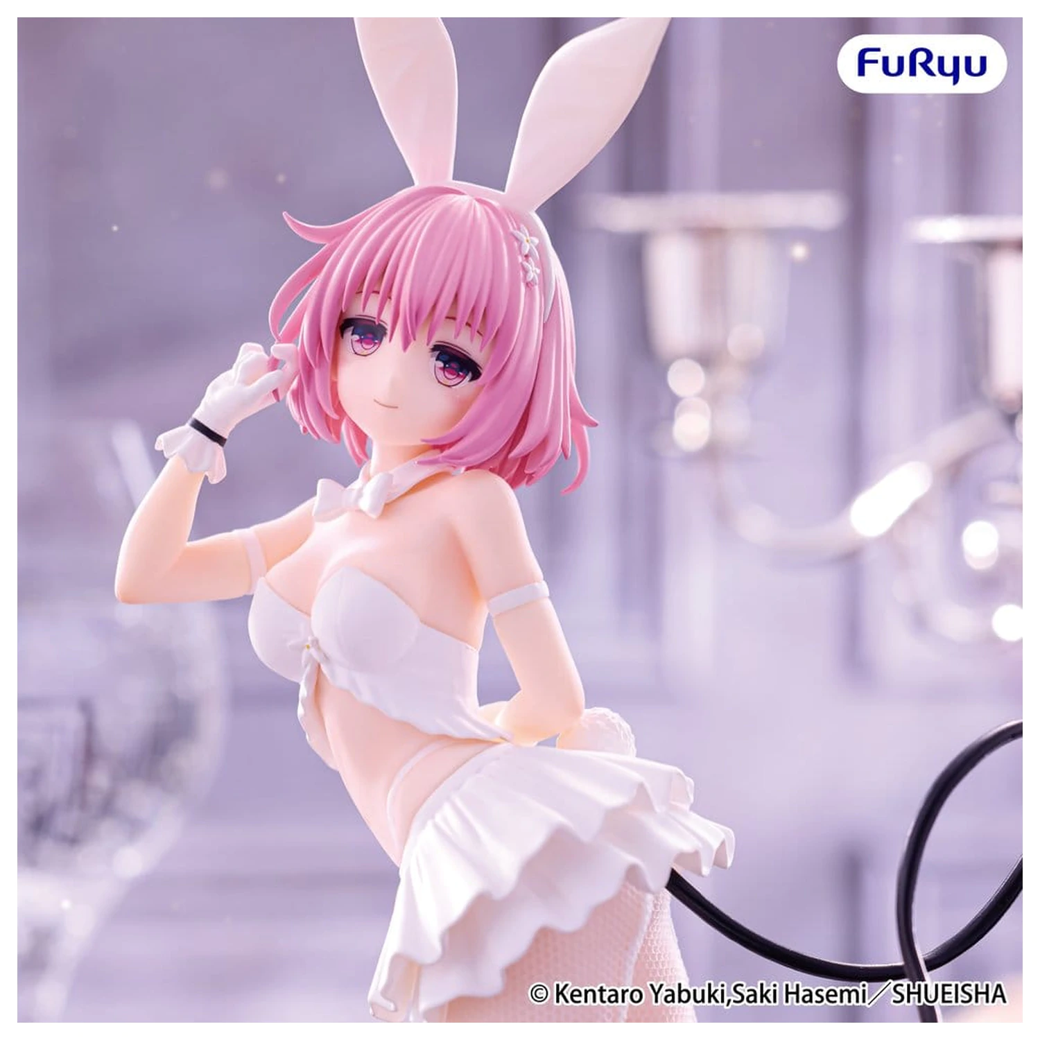 To Love-Ru Darkness BiCute Bunnies PVC soška Momo Belia Deviluke White Color Ver. 27 cm fotografii produktu