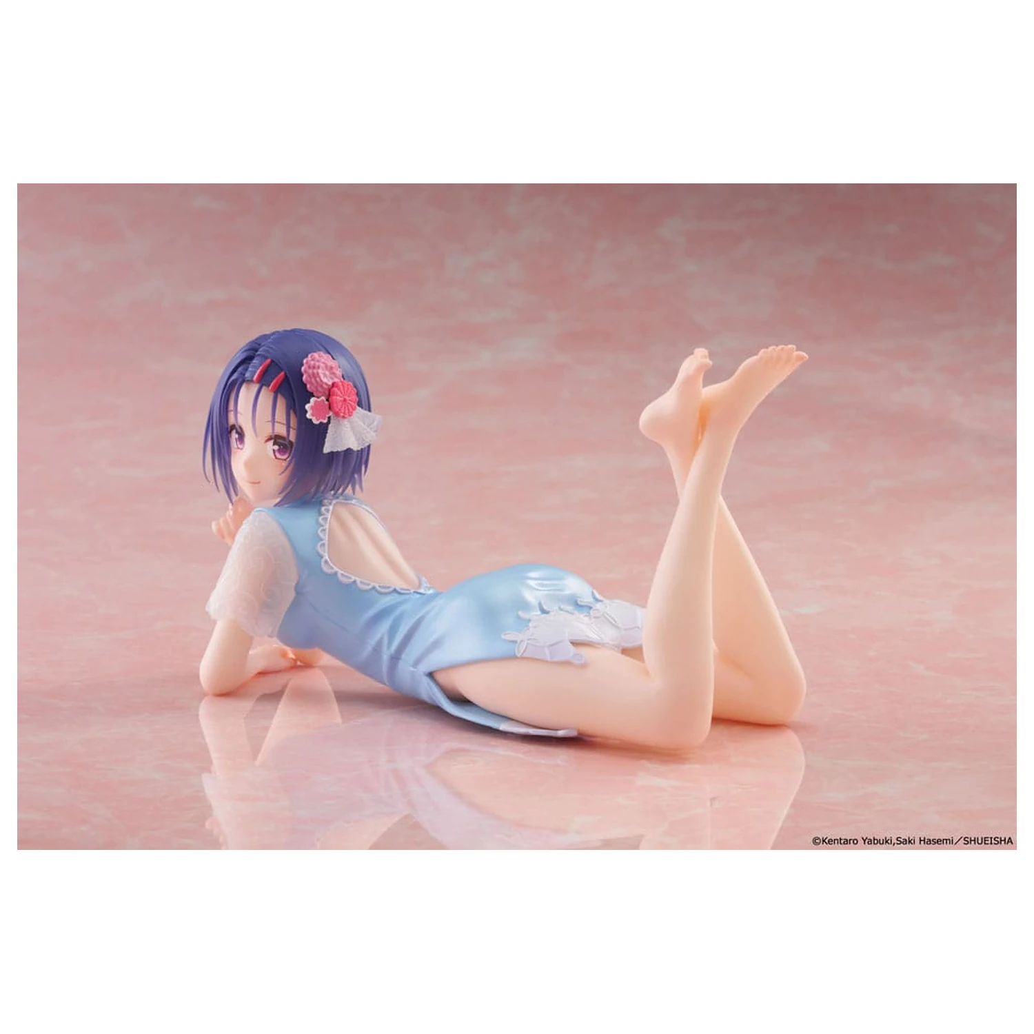 To Love-Ru Darkness PVC Socha Stolní Roztomilá Figurka Haruna Sairenji (China Dress Ver.) 13 cm fotografii produktu