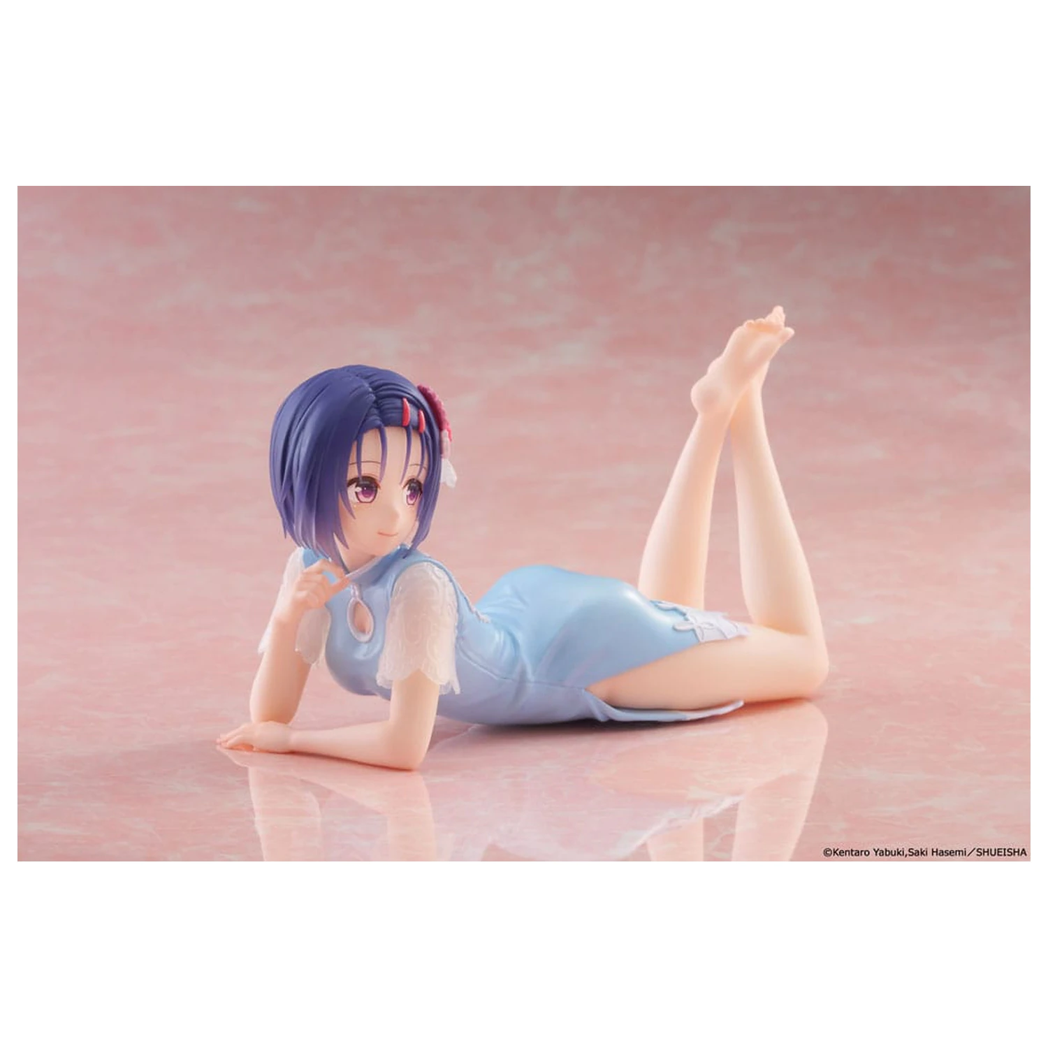 To Love-Ru Darkness PVC Socha Stolní Roztomilá Figurka Haruna Sairenji (China Dress Ver.) 13 cm fotografii produktu