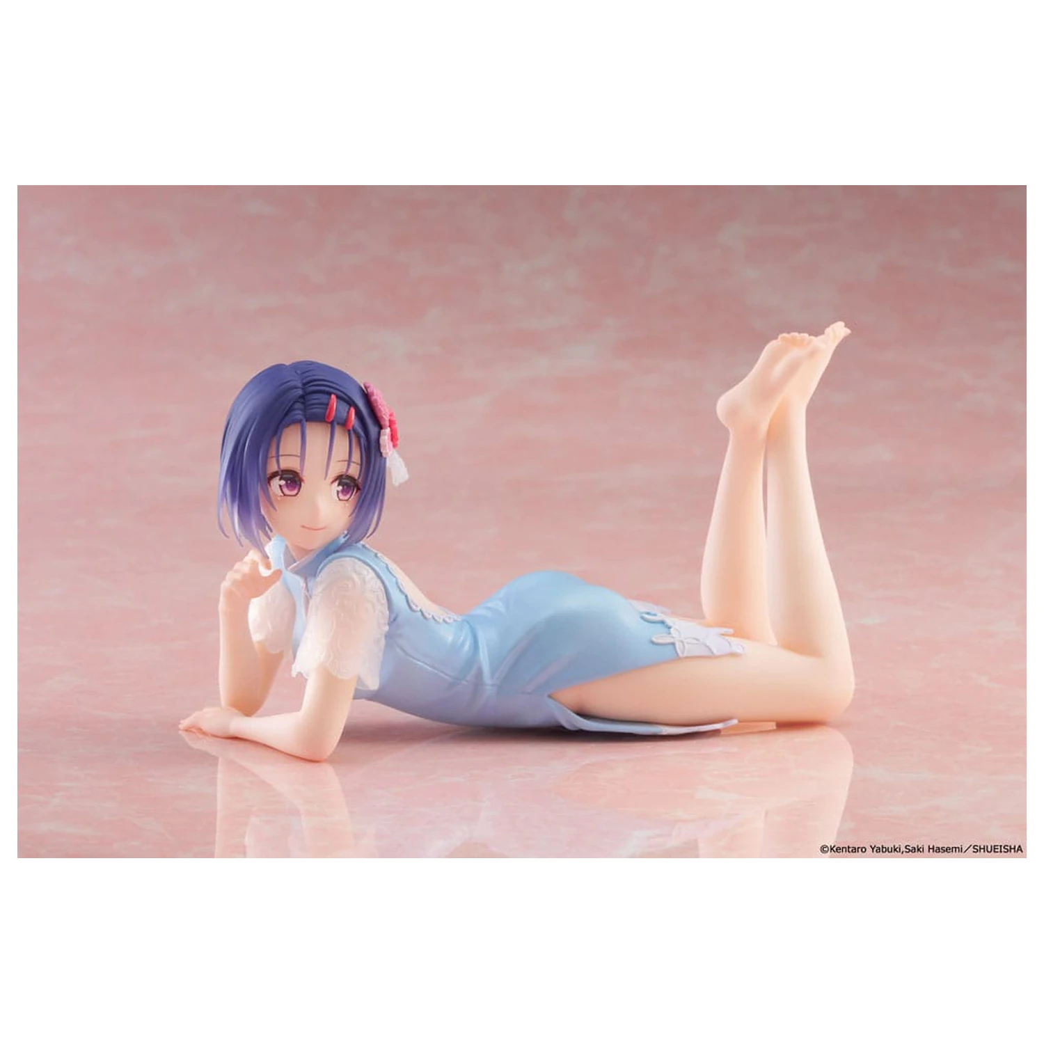 To Love-Ru Darkness PVC Socha Stolní Roztomilá Figurka Haruna Sairenji (China Dress Ver.) 13 cm fotografii produktu