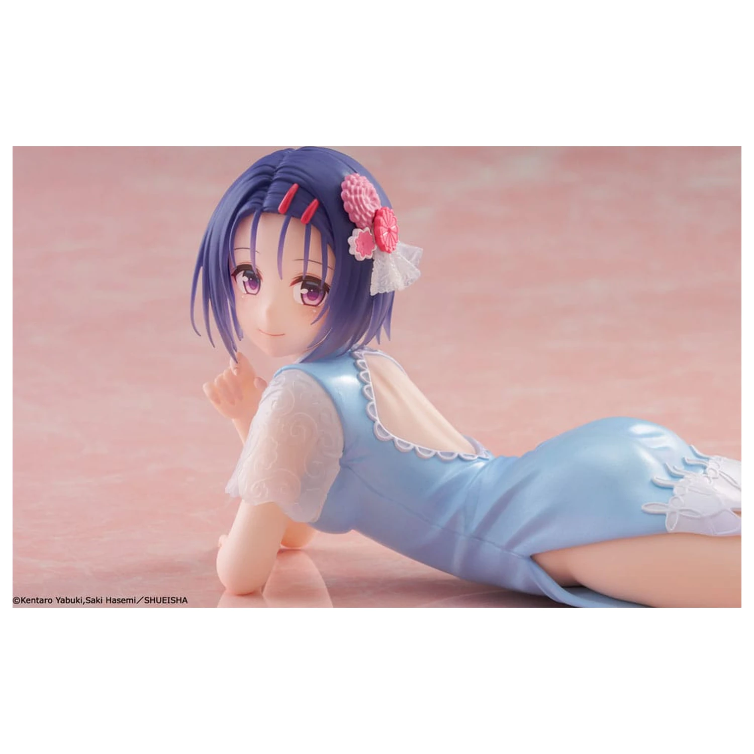 To Love-Ru Darkness PVC Socha Stolní Roztomilá Figurka Haruna Sairenji (China Dress Ver.) 13 cm fotografii produktu