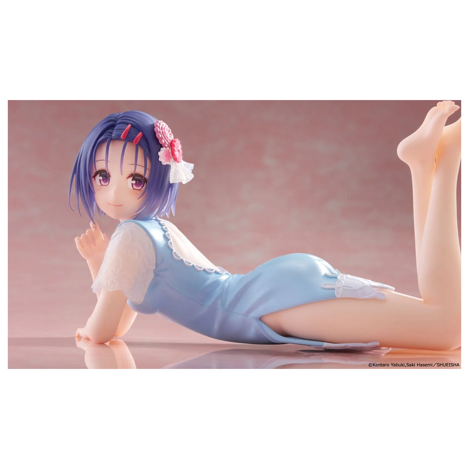 To Love-Ru Darkness PVC Socha Stolní Roztomilá Figurka Haruna Sairenji (China Dress Ver.) 13 cm fotografii produktu