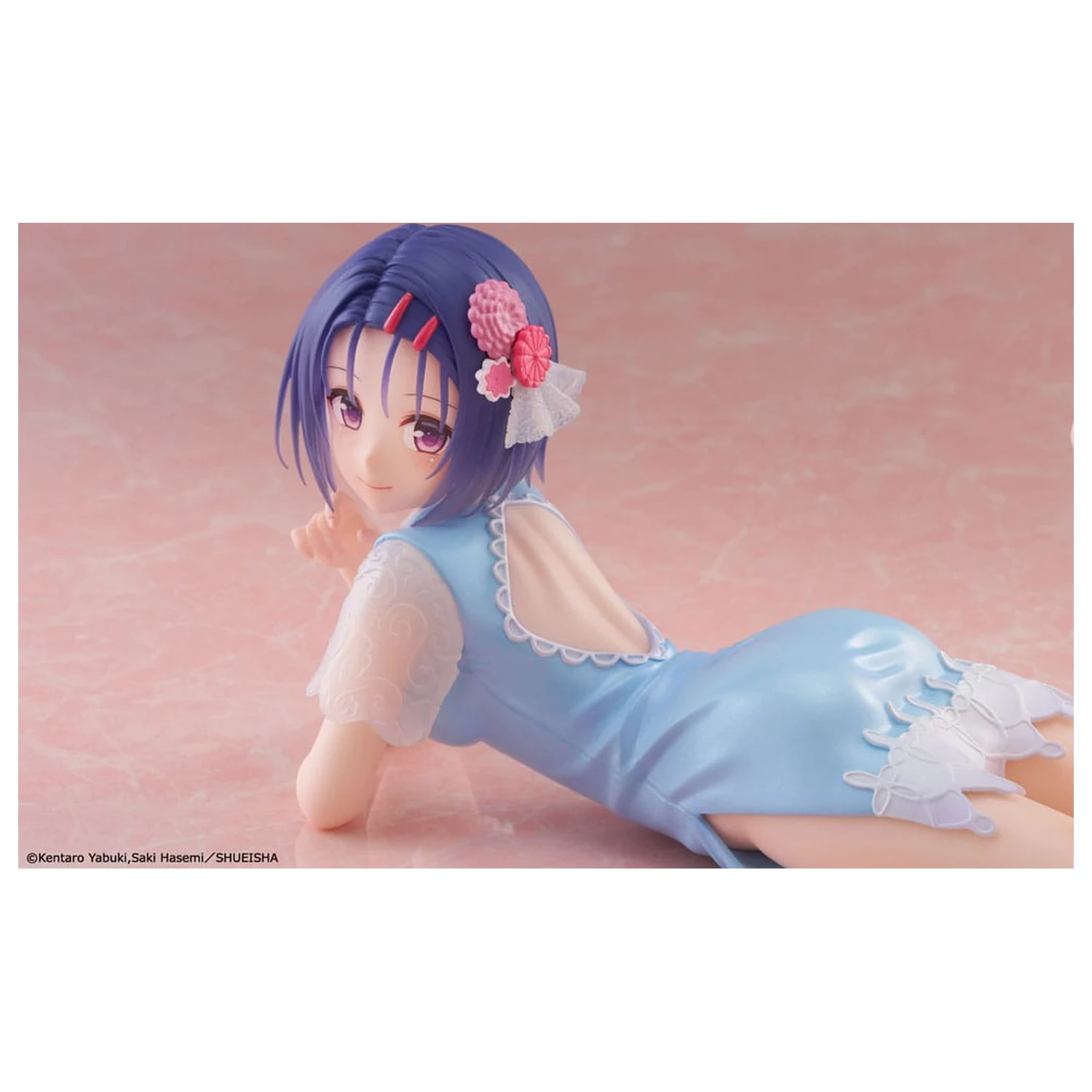 To Love-Ru Darkness PVC Socha Stolní Roztomilá Figurka Haruna Sairenji (China Dress Ver.) 13 cm fotografii produktu