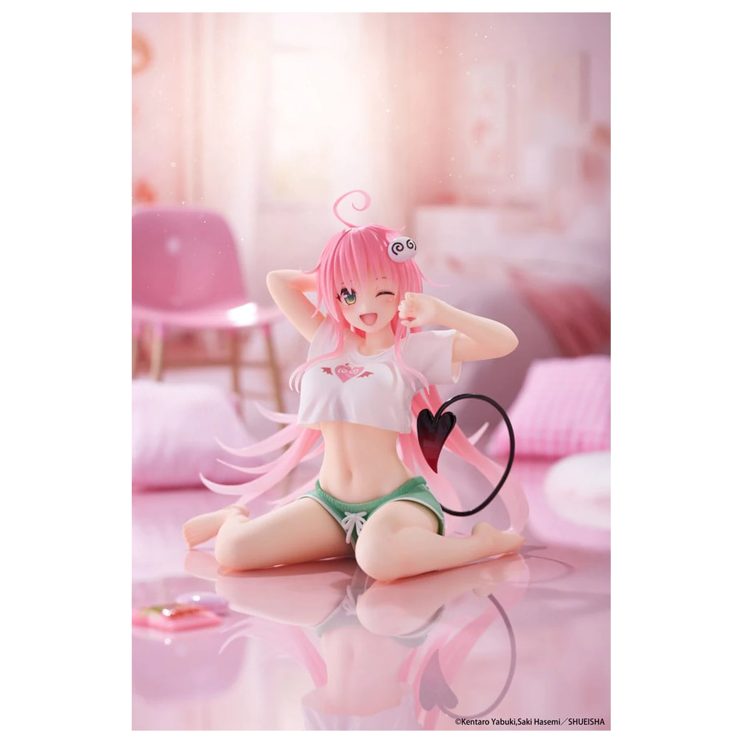 To Love-Ru Darkness PVC socha stolní roztomilá figurka Lala Roomwear Ver. 13 cm fotografii produktu