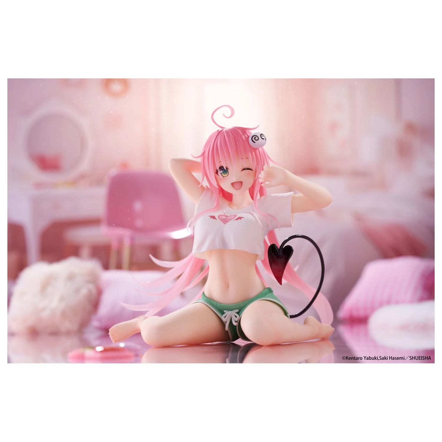 To Love-Ru Darkness PVC socha stolní roztomilá figurka Lala Roomwear Ver. 13 cm fotografii produktu