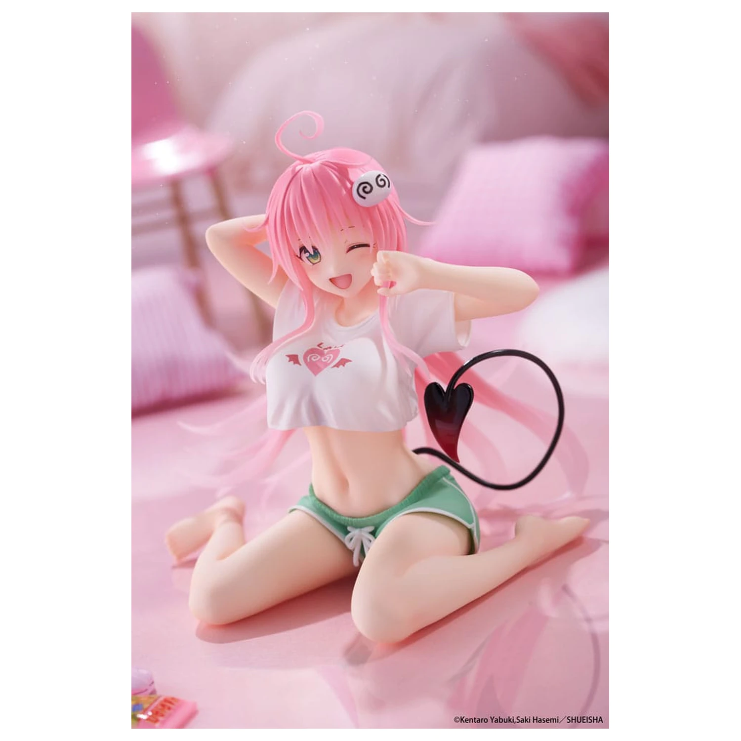 To Love-Ru Darkness PVC socha stolní roztomilá figurka Lala Roomwear Ver. 13 cm fotografii produktu