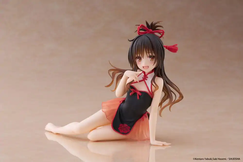 To Love-Ru Darkness PVC Socha Desktop Cute figurka Mikan Yuki Chinese Dress Ver. 13 cm fotografii produktu