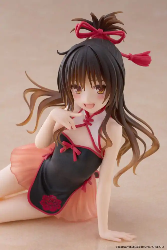 To Love-Ru Darkness PVC Socha Desktop Cute figurka Mikan Yuki Chinese Dress Ver. 13 cm fotografii produktu
