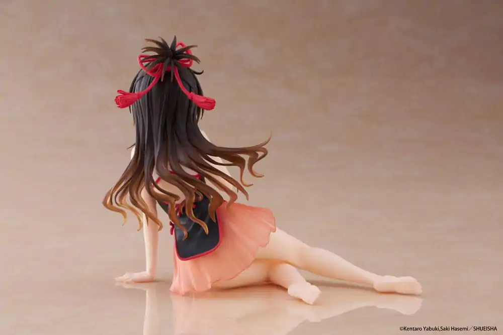 To Love-Ru Darkness PVC Socha Desktop Cute figurka Mikan Yuki Chinese Dress Ver. 13 cm fotografii produktu