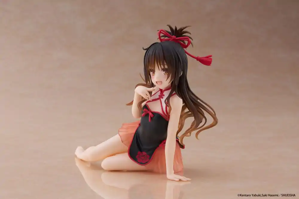 To Love-Ru Darkness PVC Socha Desktop Cute figurka Mikan Yuki Chinese Dress Ver. 13 cm fotografii produktu
