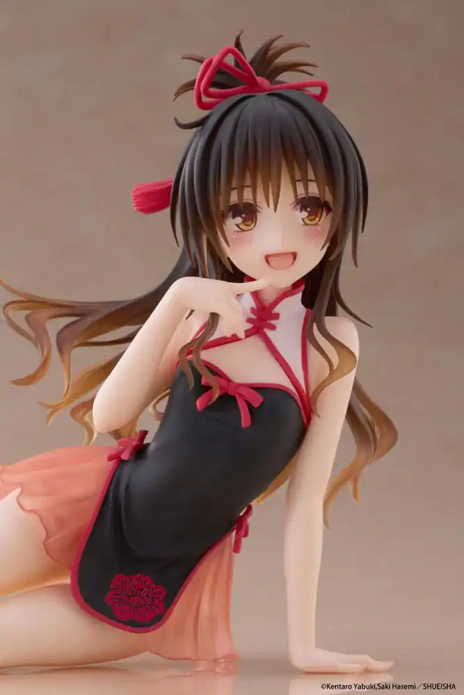 To Love-Ru Darkness PVC Socha Desktop Cute figurka Mikan Yuki Chinese Dress Ver. 13 cm fotografii produktu