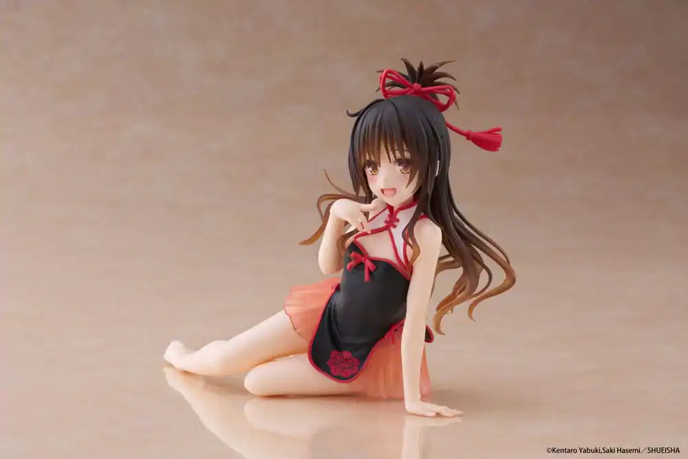To Love-Ru Darkness PVC Socha Desktop Cute figurka Mikan Yuki Chinese Dress Ver. 13 cm fotografii produktu