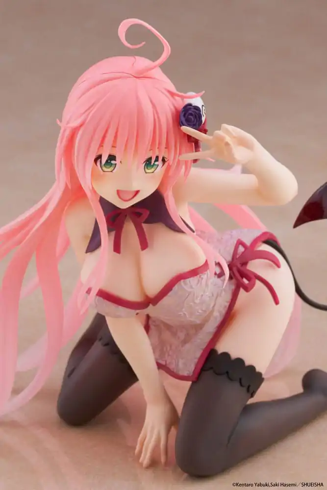 To Love-Ru Darkness PVC Soška Desktop Cute Figure Lala Chinese Dress Ver. 13 cm fotografii produktu