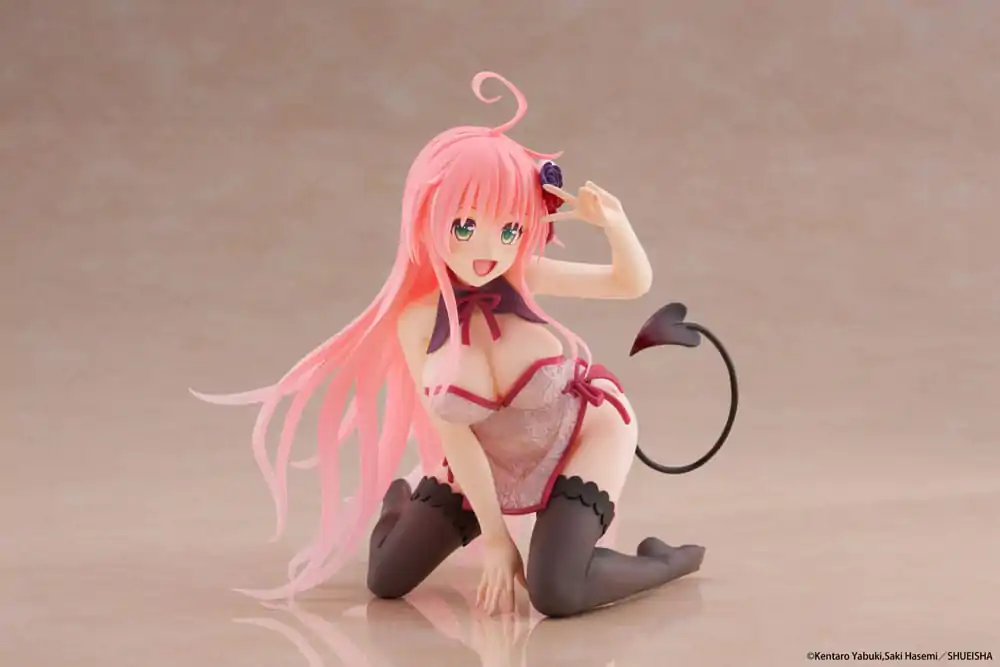 To Love-Ru Darkness PVC Soška Desktop Cute Figure Lala Chinese Dress Ver. 13 cm fotografii produktu