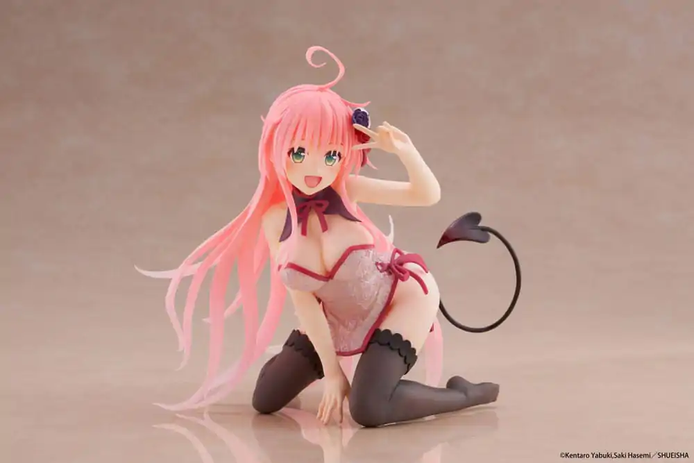 To Love-Ru Darkness PVC Soška Desktop Cute Figure Lala Chinese Dress Ver. 13 cm fotografii produktu