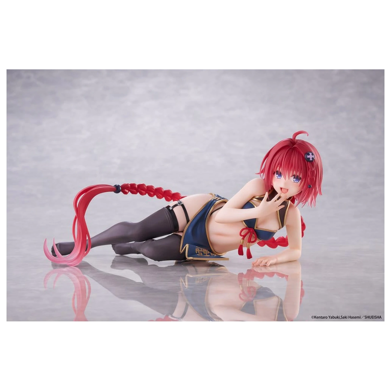 To Love-Ru Darkness Desktop Cute PVC figurka Mea Kurosaki (Chinese Dress Ver.) 13 cm fotografii produktu