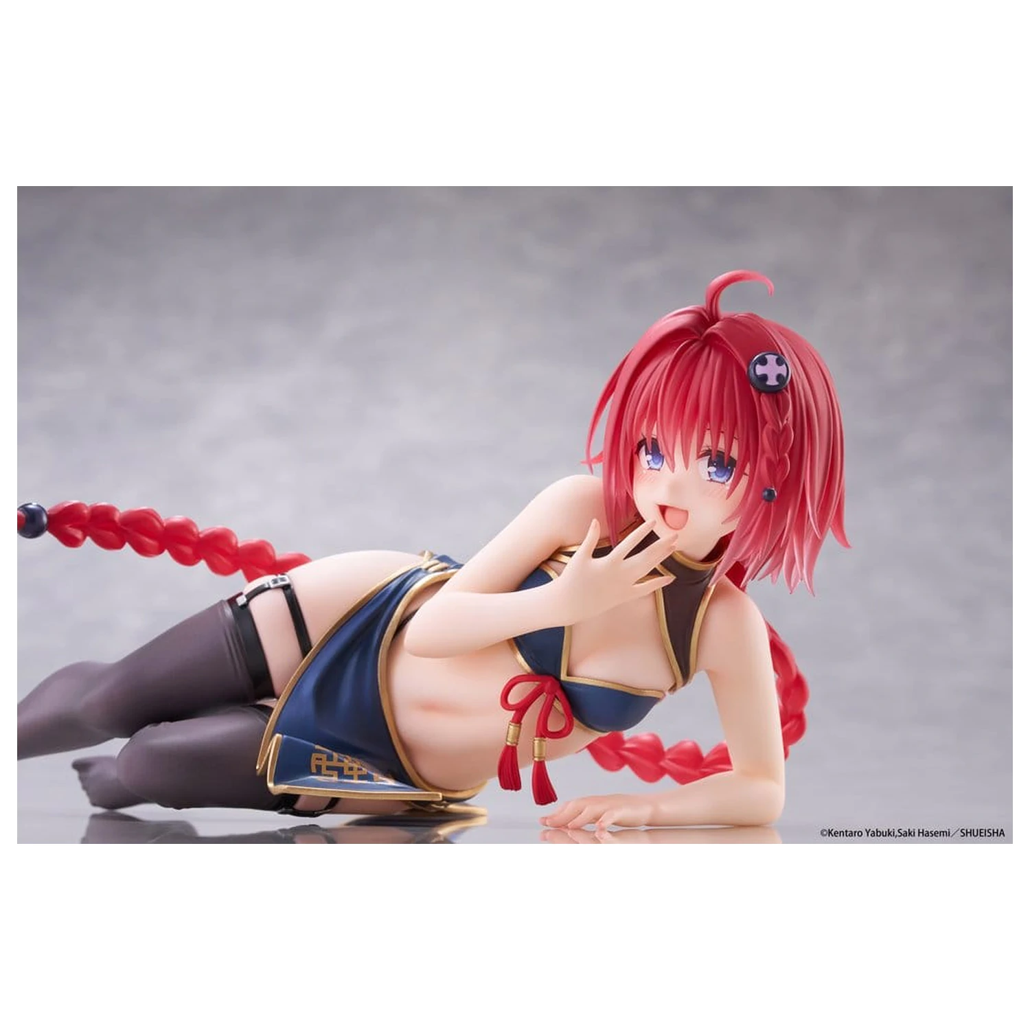 To Love-Ru Darkness Desktop Cute PVC figurka Mea Kurosaki (Chinese Dress Ver.) 13 cm fotografii produktu
