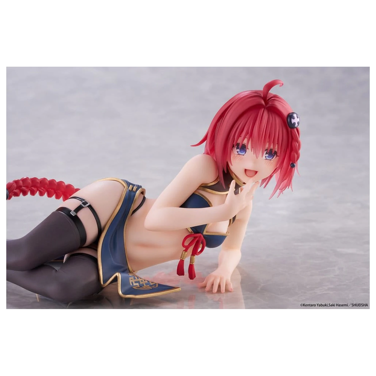 To Love-Ru Darkness Desktop Cute PVC figurka Mea Kurosaki (Chinese Dress Ver.) 13 cm fotografii produktu